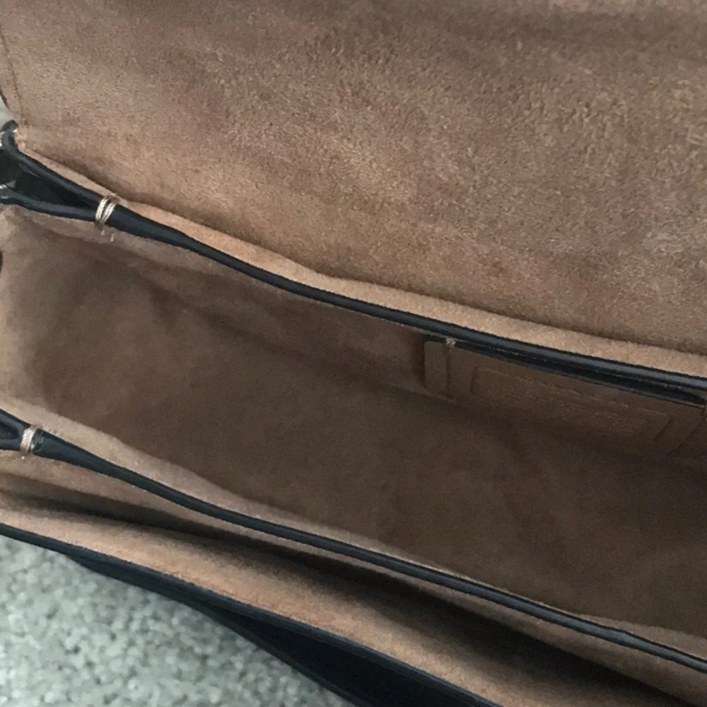 Coach Signature Canvas Crossbody Bag in Burgundy and Black